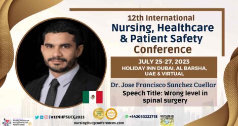 Dr.-Jose-Francisco-Sanchez-Cuellar_12th-International-Nursing-Healthcare-Patient-Safety-Conference