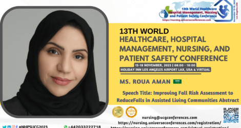 Ms. Roua Aman_13th-World-Healthcare-Hospital-Management-Nursing-and-Patient-Safety-Conference