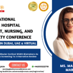Ms. Margarida Marques_14th International Healthcare, Hospital Management, Nursing, and Patient Safety Conference